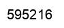 Number 595216 black image