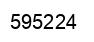 Número 595224 imagen negro