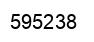 Número 595238 imagen negro