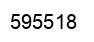 Number 595518 black image