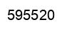 Number 595520 black image
