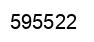 Number 595522 black image