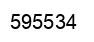 Number 595534 black image