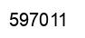 Número 597011 imagen negro