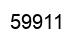 Número 59911 imagen negro