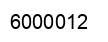 Number 6000012 black image