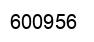 Number 600956 black image