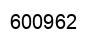 Number 600962 black image