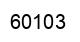 Número 60103 imagen negro