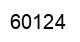 Number 60124 black image