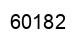 Number 60182 black image