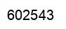 Número 602543 imagen negro