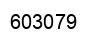 Número 603079 imagen negro