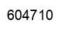 Number 604710 black image