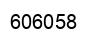 Number 606058 black image