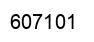 Number 607101 black image