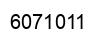 Number 6071011 black image