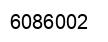 Number 6086002 black image