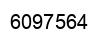 Número 6097564 imagen negro