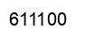 Número 611100 imagen negro