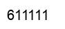 Number 611111 black image