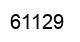Número 61129 imagen negro