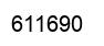 Number 611690 black image