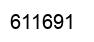 Number 611691 black image