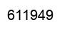 Number 611949 black image
