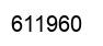 Number 611960 black image
