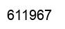 Number 611967 black image