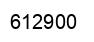 Number 612900 black image