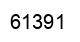 Number 61391 black image