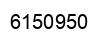 Number 6150950 black image