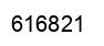 Number 616821 black image
