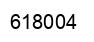 Número 618004 imagen negro