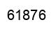 Number 61876 black image