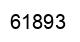 Number 61893 black image