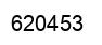 Number 620453 black image