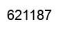 Number 621187 black image