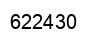 Number 622430 black image