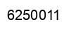 Number 6250011 black image