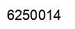 Number 6250014 black image
