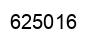 Number 625016 black image