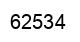Número 62534 imagen negro
