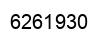 Number 6261930 black image