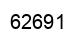 Número 62691 imagen negro