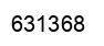 Number 631368 black image
