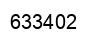 Number 633402 black image