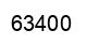 Number 63400 black image
